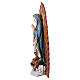 Virgen de Guadalupe estatua de fibra de vidrio pintada efecto madera s10