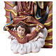 Notre-Dame de Guadalupe statue en fibre de verre peinte effet bois s11