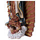 Notre-Dame de Guadalupe statue en fibre de verre peinte effet bois s16