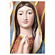 Our Lady of Guadalupe statue in wood-effect painted fiberglass s7