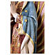 Our Lady of Guadalupe statue in wood-effect painted fiberglass s17