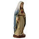 Sacro Cuore di Maria statuina legno dipinto Valgardena 10 cm s4