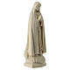 Statua Madonna di Fatima legno d'acero naturale Valgardena s3