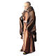 Statue Saint Pio de Pietrelcina en bois peint Val Gardena s3
