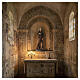 Saint Roch statue in painted wood pulp, 24 in s2