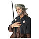 Figura świętego Rocha z masy drewnianej, malowana, 60 cm s3
