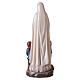 Estatua Virgen de Fátima madera pintada con pastorcillos Val Gardena s6