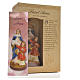 Heilige Anna mit Heiligenbildchen und GEBET AUF ENGLISCH 12 cm s3