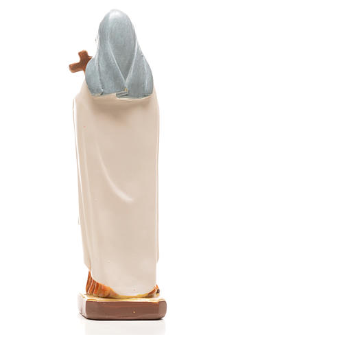 Heilige Teresina mit Heiligenbildchen und GEBET AUF ITALIENISCH 12 cm 5