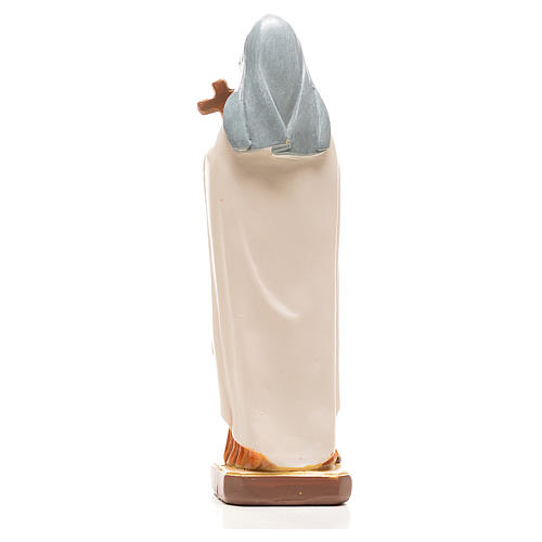 Heilige Teresina mit Heiligenbildchen und GEBET AUF ENGLISCH 12 cm 2
