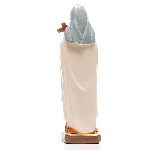 Heilige Teresina mit Heiligenbildchen und GEBET AUF SPANISCH 12 cm 2