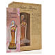 Heilige Teresina mit Heiligenbildchen und GEBET AUF FRANZÖSISCH 12 cm s6