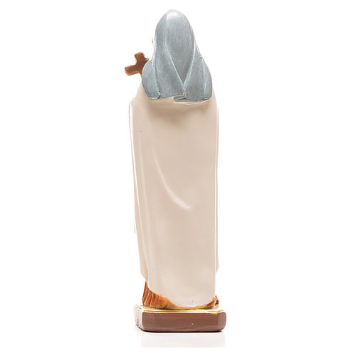 Santa Teresina 12 cm con immaginetta PREGHIERA FRANCESE 2