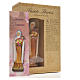 Santa Teresina 12 cm con immaginetta PREGHIERA FRANCESE s6