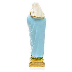 Figurka święte Serce Maryi z obrazkiem z modlitwą po włosku