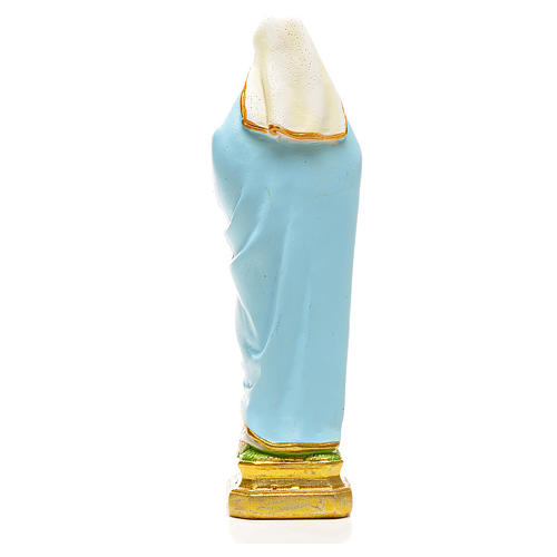 Sagrado Coração de Maria 12 cm com marcador ORAÇÃO FRANCÊS 2