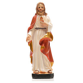 Sacro Cuore di Gesù 12 cm con immaginetta PREGHIERA INGLESE