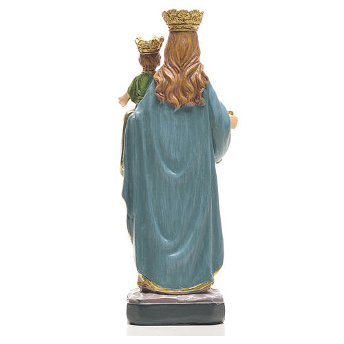 Maria Helferin mit Heiligenbildchen GEBET AUF ENGLISCH 12 cm 2
