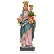 Ausiliatrice 12 cm con immaginetta PREGHIERA INGLESE s1