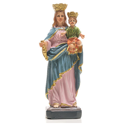 Maria Auxiliadora 12 cm com marcador ORAÇÃO INGLÊS 1