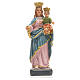 Mary Help of Christians 12cm with image and SPANISH PRAYER s4