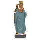 Mary Help of Christians 12cm with image and SPANISH PRAYER s5