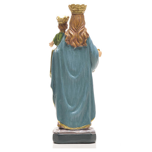 Mary Help of Christians 12cm with image and SPANISH PRAYER 2