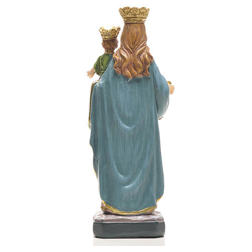 Mary Help of Christians 12cm with image and SPANISH PRAYER 5