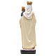 Gottesmutter vom Karmel mit Heiligenbildchen GEBET AUF ITALIENISCH 12 cm s2