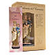 Our Lady of Mount Carmel 12cm with Italian prayer s3