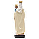 Madonna del Carmine 12 cm con immaginetta PREGHIERA SPAGNOLO s2