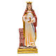 Saint Barbara, 12cm with Italian prayer s1