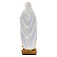 Madonna di Lourdes 12 cm con immaginetta PREGHIERA ITALIANO s2