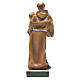 Sant'Antonio da Padova 12 cm con immaginetta PREGHIERA FRANCESE s2