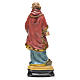 Santo Stefano 12 cm con immaginetta PREGHIERA FRANCESE s2