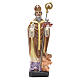 Saint Nicholas 12cm with Italian prayer s1