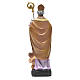 San Nicola 12 cm con immaginetta PREGHIERA FRANCESE s2