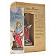 San Marco 12 cm con immaginetta PREGHIERA ITALIANO s3