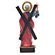 Saint Andrew 12cm with French prayer s2
