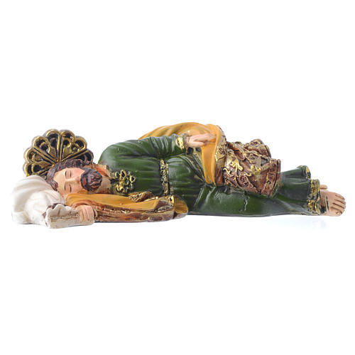 Sleeping Saint Joseph statue 12cm GIFT BOX Multilingual prayer 1