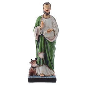 Heiliger Lukas 12cm PVC Packung MEHRSPRACHIGES GEBET