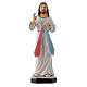 Divine Mercy statue 12cm Multilingual prayer s1
