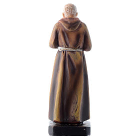 Saint Pio statue 12cm Multilingual prayer