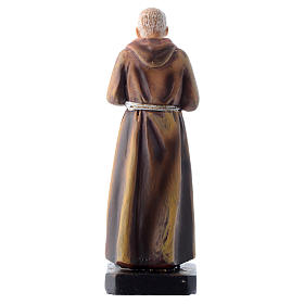 Saint Pio 12 cm pvc PRIÈRE MULTILINGUE