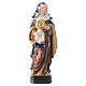 Saint Clare statue 12cm Multilingual prayer s1