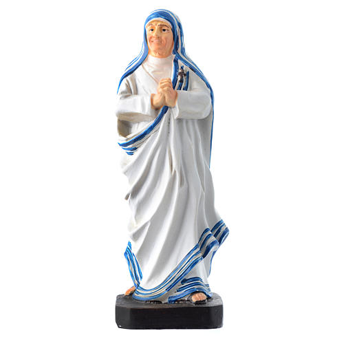 Madre Teresa de Calcuta 12 cm pvc caja ORACIÓN MULTILINGÜE 1
