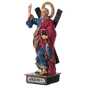 St. Andrew statue with MULTILINGUAL PRAYER 12 cm