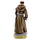 St. Francis of Assisi statue with MULTILINGUAL PRAYER 12 cm s4