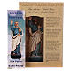 St. Peter statue with MULTILINGUAL PRAYER 12 cm s4