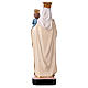 Our Lady of Mount Carmel statue with MULTILINGUAL PRAYER 12 cm s3